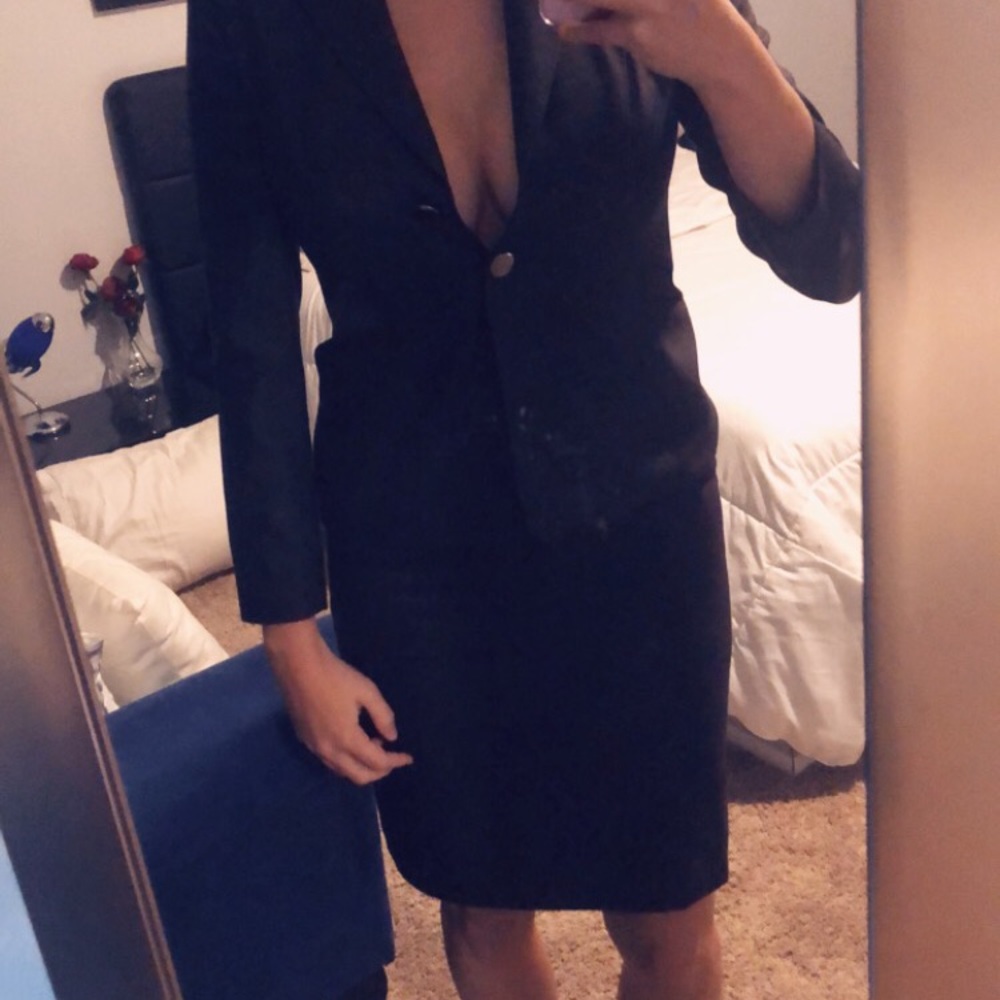 Anne Klein skirt suit 4P